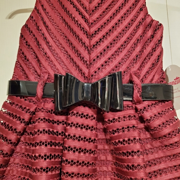 NWT red dress girl size 4 - Picture 8 of 8